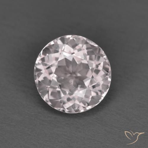 1.28ct Natural Rosado claro Morganita, Redondo, VVS-VS