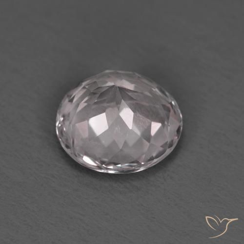 Morganita Rosado claro natural de 1.28 ct, Redondo, VVS-VS