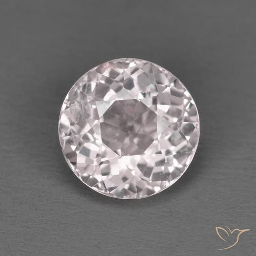 1.52ct Natural Rosado claro morganita, Redondo, VS