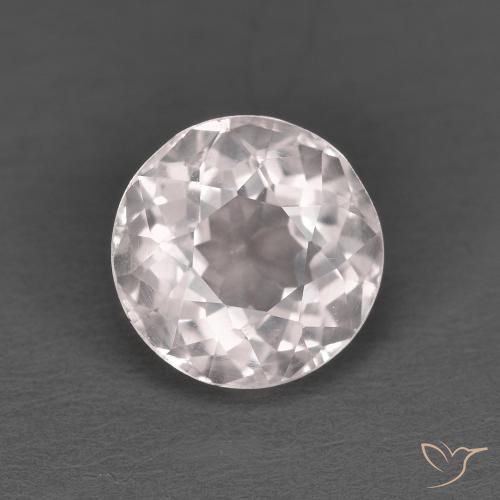 1.47ct Natural Rosado claro Morganita, Redondo, VS