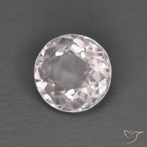 1.23ct Natural Rosado claro Morganita, Redondo, VS