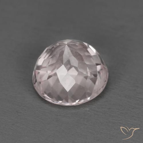 Morganita rosa natural de 1,63 ct, corte redondo, VS