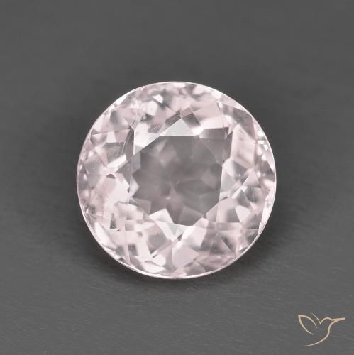 1.61ct Natural Rosado claro Morganita, Redondo, VS