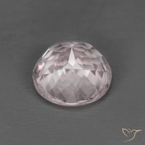 Morganita Rosado claro natural de 1.61 ct, Redondo, VS