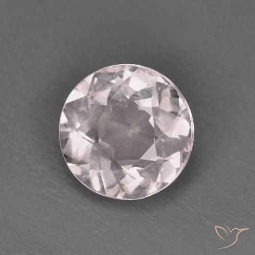 Morganita Rosado claro natural de 1.19 ct, Redondo, VS
