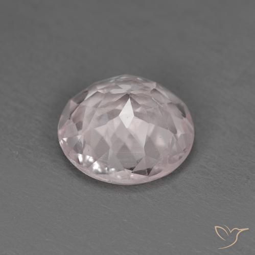 Morganita Rosado claro natural de 1.19 ct, Redondo, VS