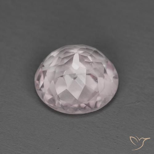 Morganita Rosado claro natural de 1.45 ct, Redondo, VS