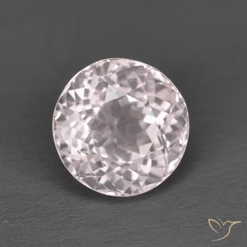 Morganita Rosado flamingo natural de 1.84 ct, Redondo, VS