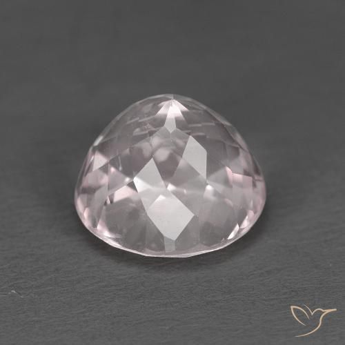 Morganita Rosado flamingo natural de 1.84 ct, Redondo, VS