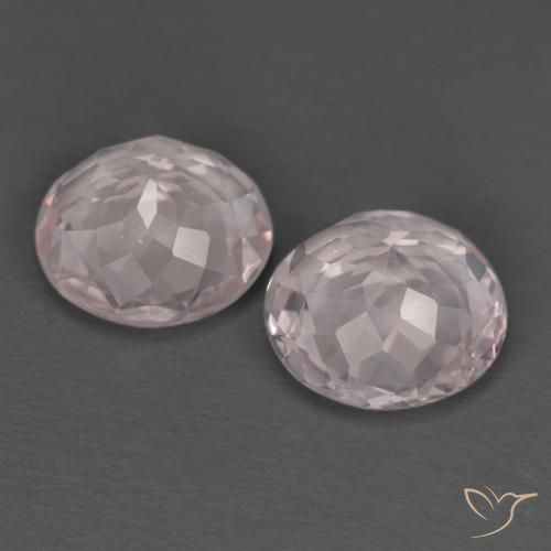 Gemas de Morganita Rosado claro natural de 2.65 ct, Corte Redondo, VS