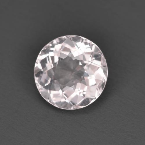 Morganita rosa natural de 1,33 ct, corte redondo, VVS-VS