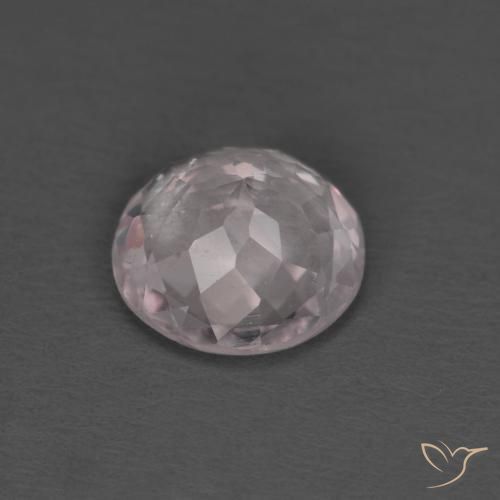 Morganita Rosado claro natural de 1.10 ct, Redondo, VS