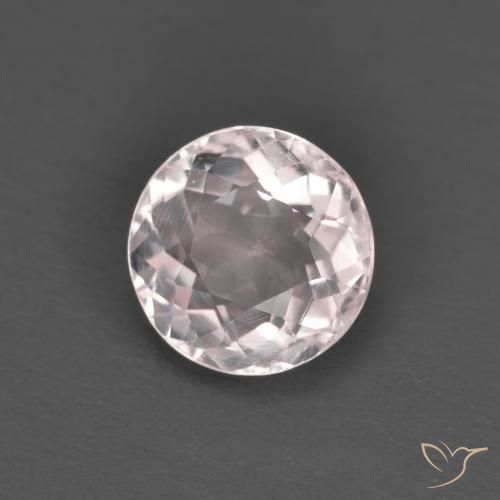 1.35ct Natural Rosado claro Morganita, Redondo, VS