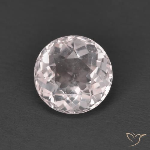 1.47ct Natural Rosado claro Morganita, Redondo, VS