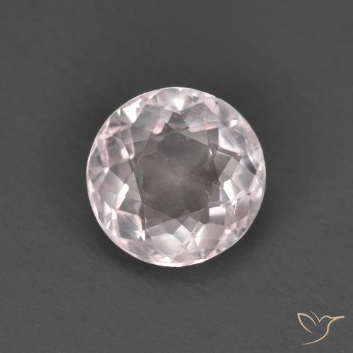 1.36ct Natural Rosado claro Morganita, Redondo, VS