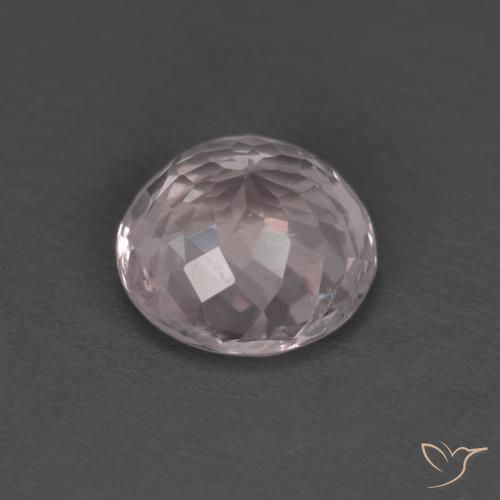 Morganita Rosado flamingo natural de 1.60 ct, Redondo, VS