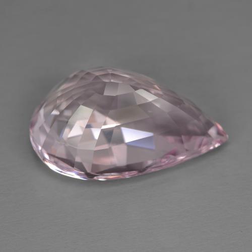 Morganita rosa natural de 11,77 ct, en forma de pera, VVS