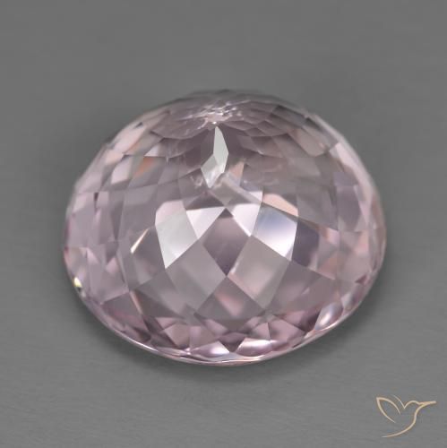 Morganita Rosado claro natural de 19.30 ct, Redondo, VVS-VS