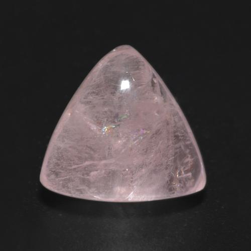 Morganita rosa natural de 5,55 ct, trillón, translúcido