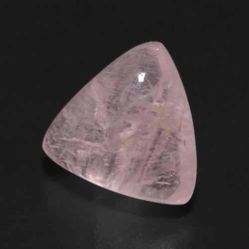 Morganita rosa natural de 5,55 ct, trillón, translúcido