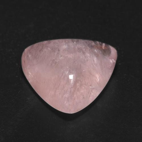 Morganita rosa natural de 5,55 ct, trillón, translúcido