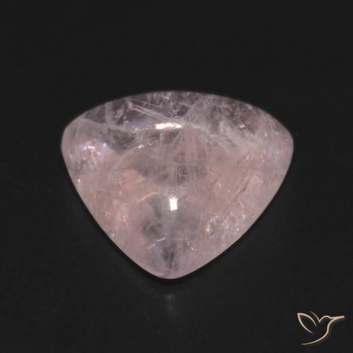 Morganita Rosado claro medio natural de 3.68 ct, Trillón, Translúcido