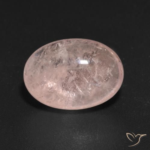 5.07ct Natural Rosado flamingo morganita, Ovalada, Transparente