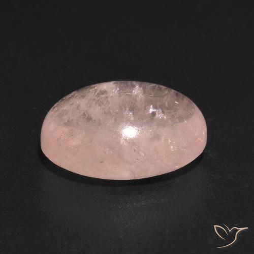 Morganita Rosado flamingo natural de 5.07 ct, Ovalada, Transparente