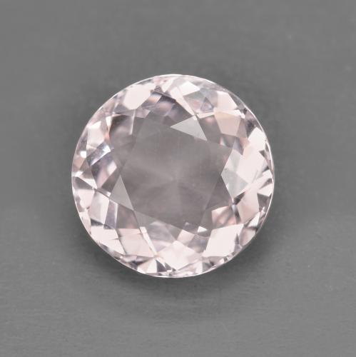 Morganita Rosado flamingo natural de 1.29 ct, Corte Redondo, VVS-VS