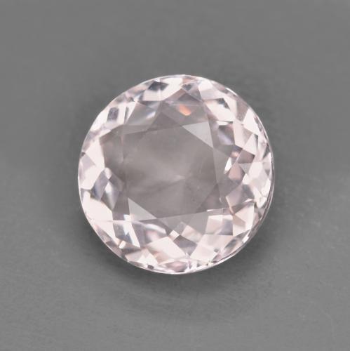 Morganita Rosado flamingo natural de 1.29 ct, Corte Redondo, VVS-VS