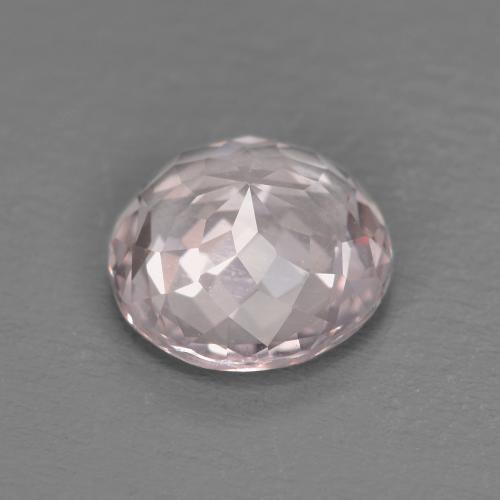 Morganita Rosado flamingo natural de 1.29 ct, Corte Redondo, VVS-VS