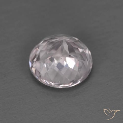 Morganita Rosado rosa muy claro natural de 1.34 ct, Redondo, VVS-VS