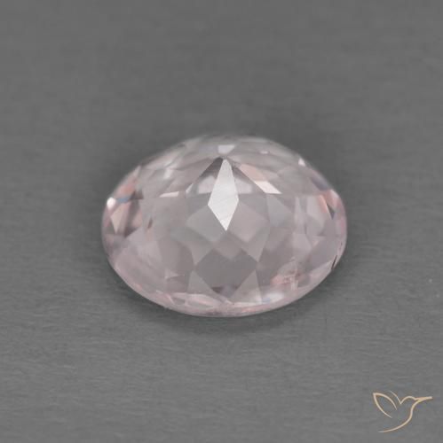 Morganita Rosado claro natural de 1.09 ct, Redondo, VVS-VS