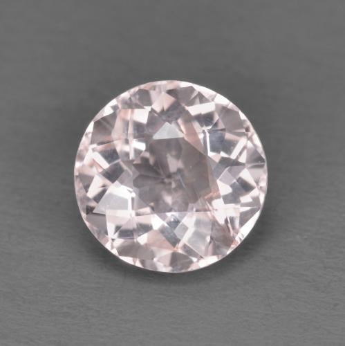 Morganita Rosado claro natural de 1.19 ct, Corte Redondo, VS