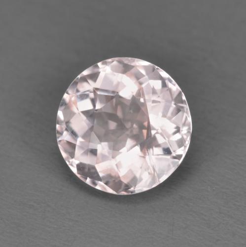 Morganita Rosado claro natural de 1.19 ct, Corte Redondo, VS