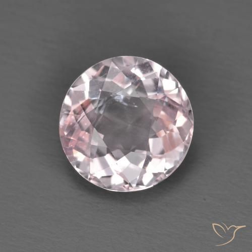 Morganita Rosado rosa muy claro natural de 1.24 ct, Redondo, VS-SI