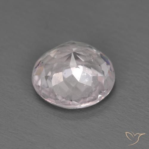 Morganita Rosado claro natural de 1.43 ct, Redondo, VS-SI