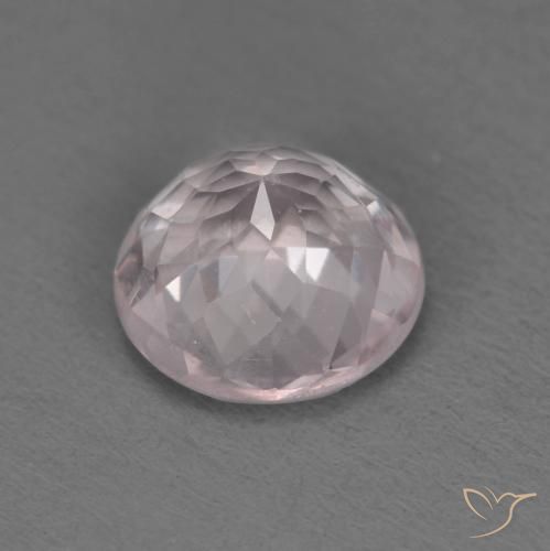 Morganita Rosado claro natural de 1.43 ct, Redondo, VVS-VS