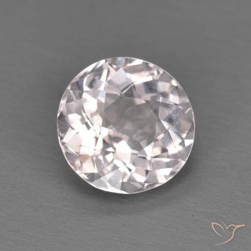 Morganita Rosado muy claro natural de 1.35 ct, Redondo, VS