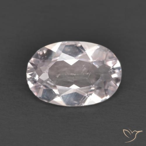 0.72ct Natural Rosado claro morganita, Ovalada, VS