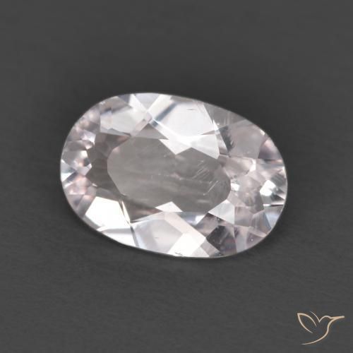 Morganita Rosado claro natural de 0.72 ct, Ovalada, VS