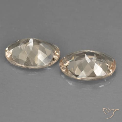 Gemas de Morganita Rosado salmón natural de 1.65 ct, Ovalada, VVS-VS