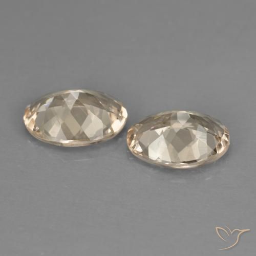 Gemas de Morganita Rosado medio natural de 1.89 ct, Ovalada, VVS-VS