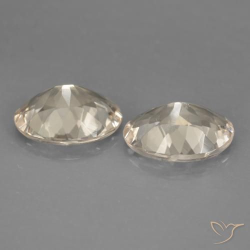 Gemas de Morganita Rosado medio natural de 1.72 ct, Ovalada, VS