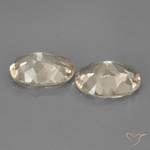 Gemas de Morganita Rosado medio natural de 2.00 ct, Ovalada, VS