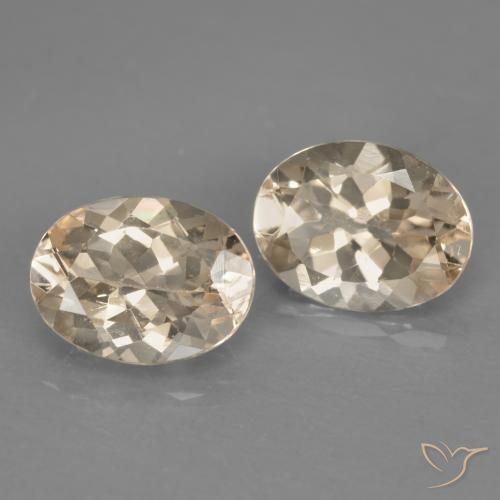 Gemas de Morganita Rosado salmón natural de 2.09 ct, Ovalada, VS