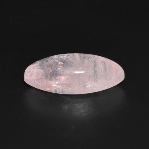 Morganita rosa natural de 2,86 ct, marquesa, transparente