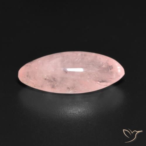 Morganita Rosado medio natural de 4.63 ct, Marquesa, Translúcido