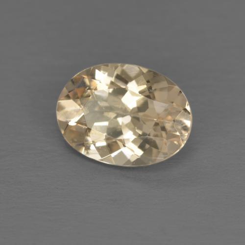 Morganita Oro natural de 1.08 ct, Corte Óvalo, VS
