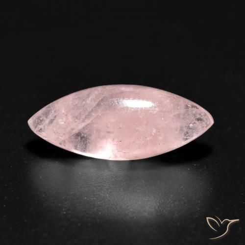 3.91ct Natural Rosado coral claro Morganita, Marquesa, Translúcido